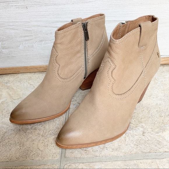 reina leather bootie
